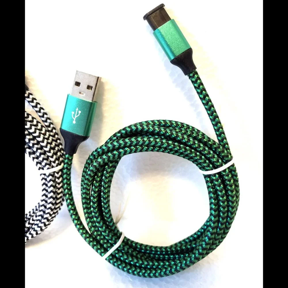 3 NWOT micro USB charging cables
